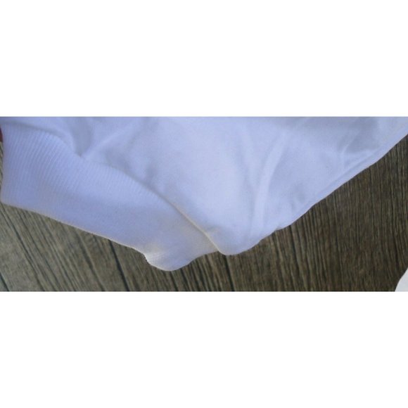 NOS Vtg 80s/90s Shirt Embroidered Flowers sz 22/42 - Picture 11 of 11